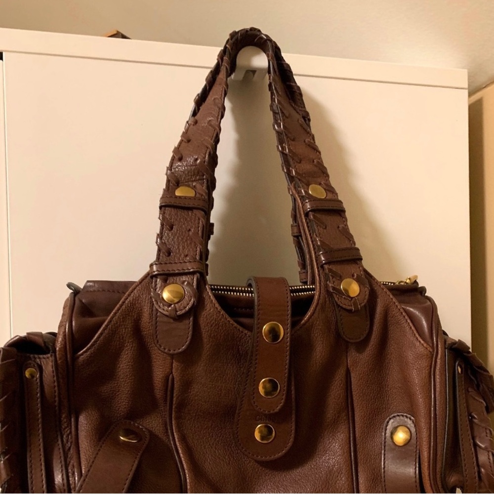Authentic Chloe leather bag